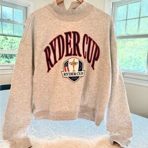 SOLD OUT Ryder Cup Women’s Mockneck Sweatshirt by ‘47 Size Medium